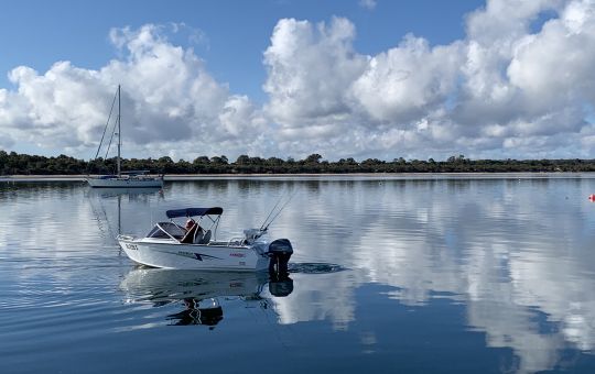 American River boating