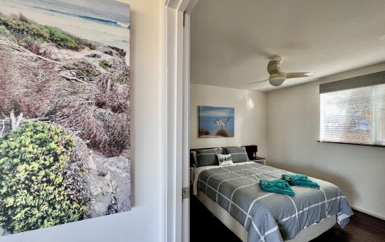 master bedroom entrance