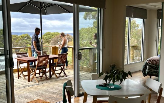 Outdoor sun deck
